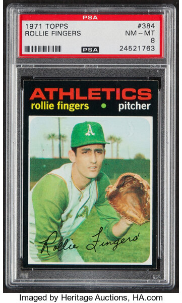 Rollie Fingers 1970 Topps