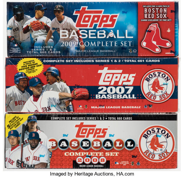 2007 Topps Boston Red Sox Factory Gift Set