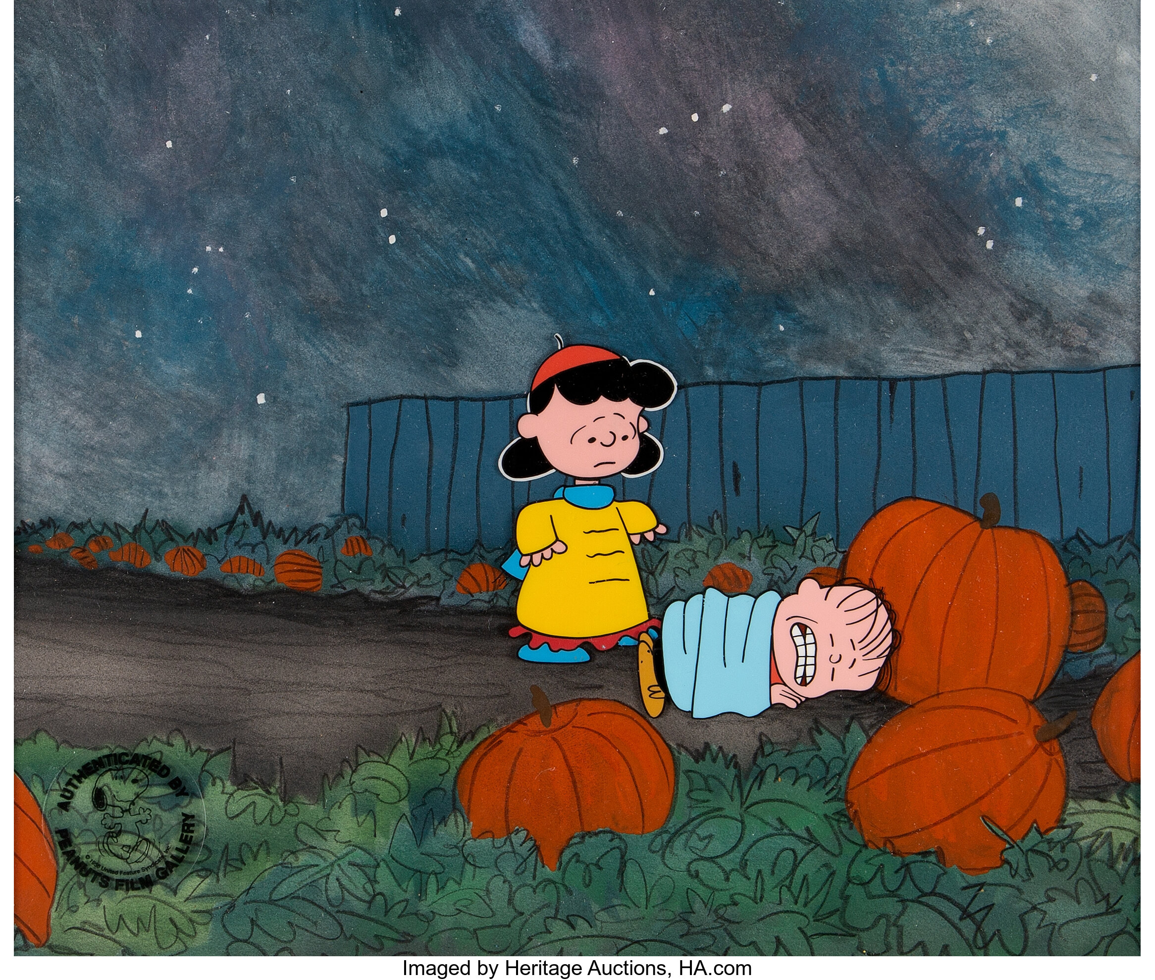 Peanuts It's the Great Pumpkin, Charlie Brown Lucy and Linus | Lot