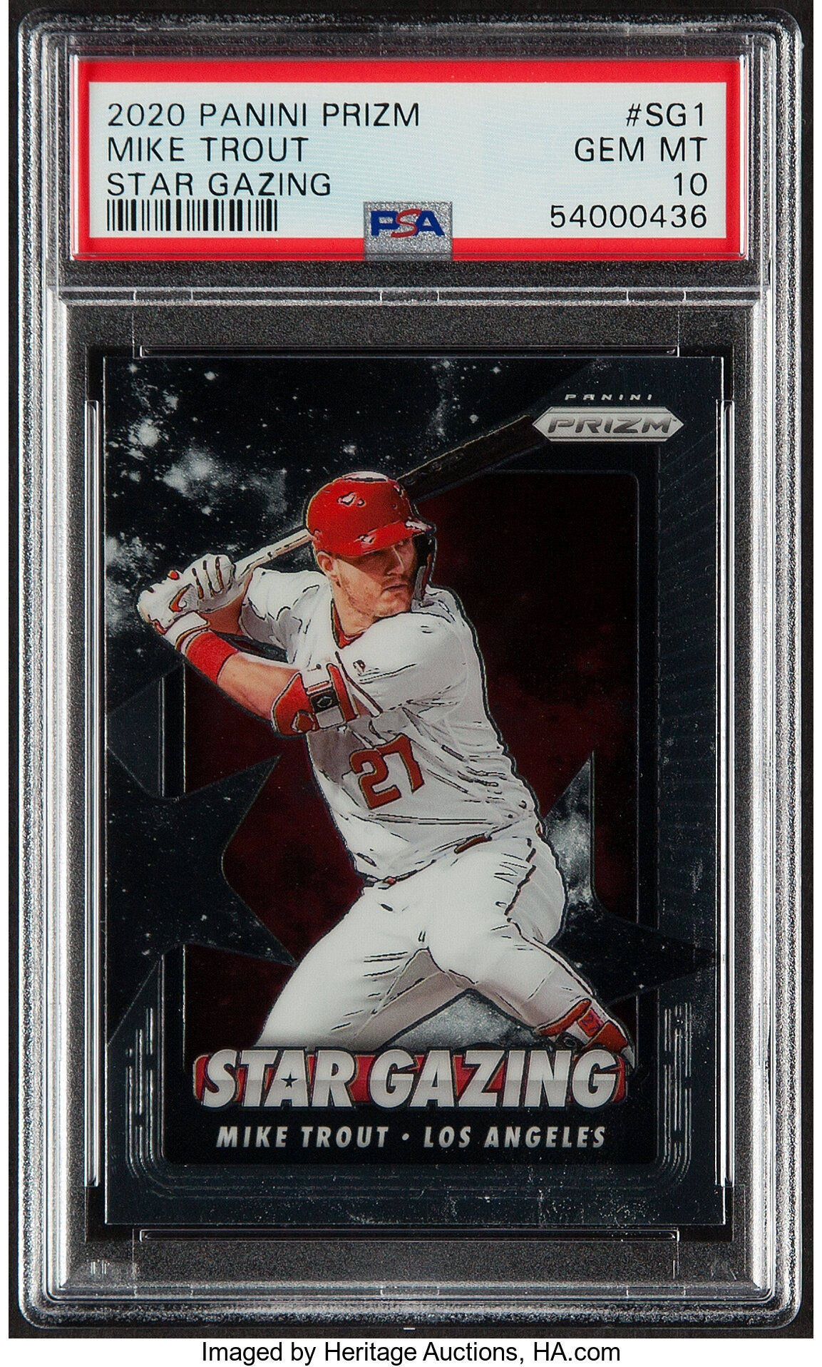  2019 Topps Throwback Thursday Baseball #296 Mike Trout