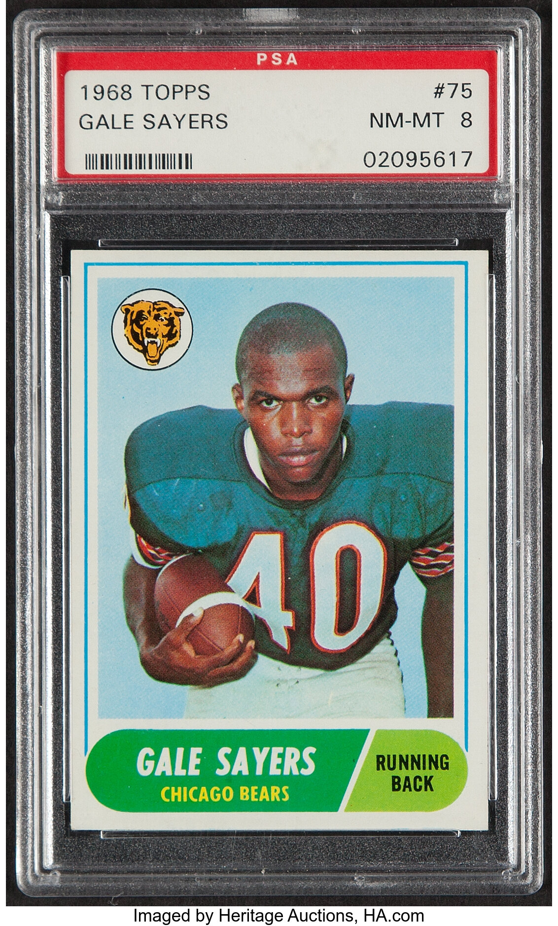 : 1968 Topps # 75 Gale Sayers Chicago Bears (Football