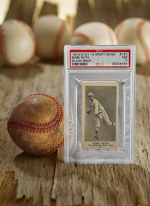 1916 M101-5 Blank Back (Sporting News) Babe Ruth Rookie #151 PSA