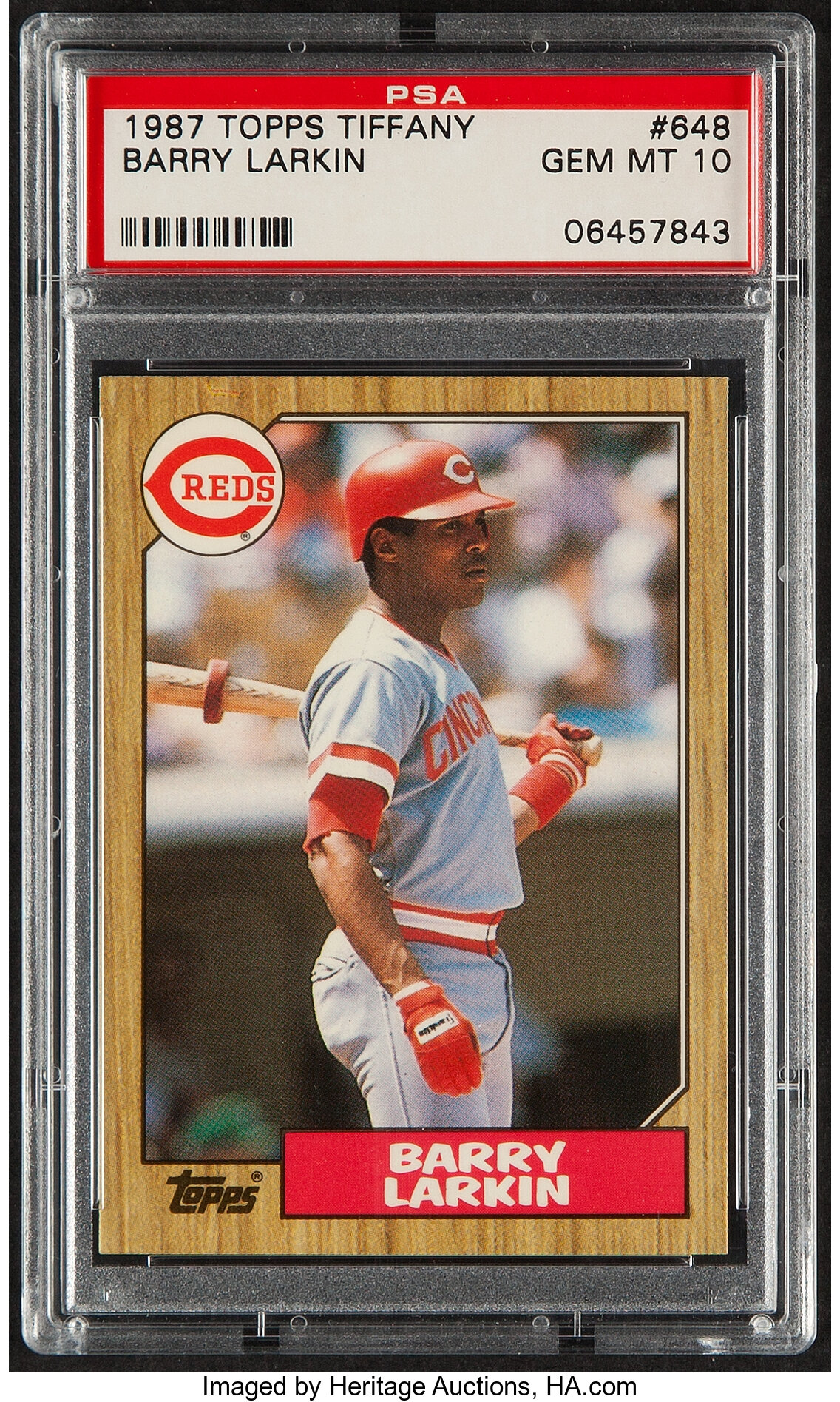 Barry Larkin Collection Coming Auction