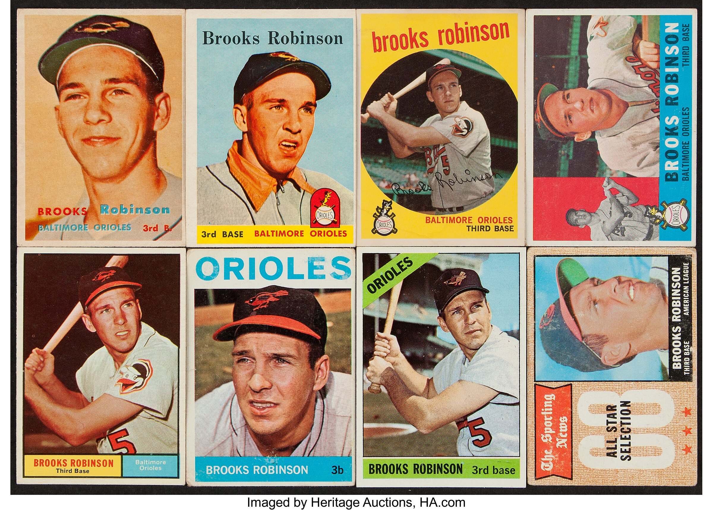  1968 Topps # 20 A Brooks Robinson Baltimore Orioles