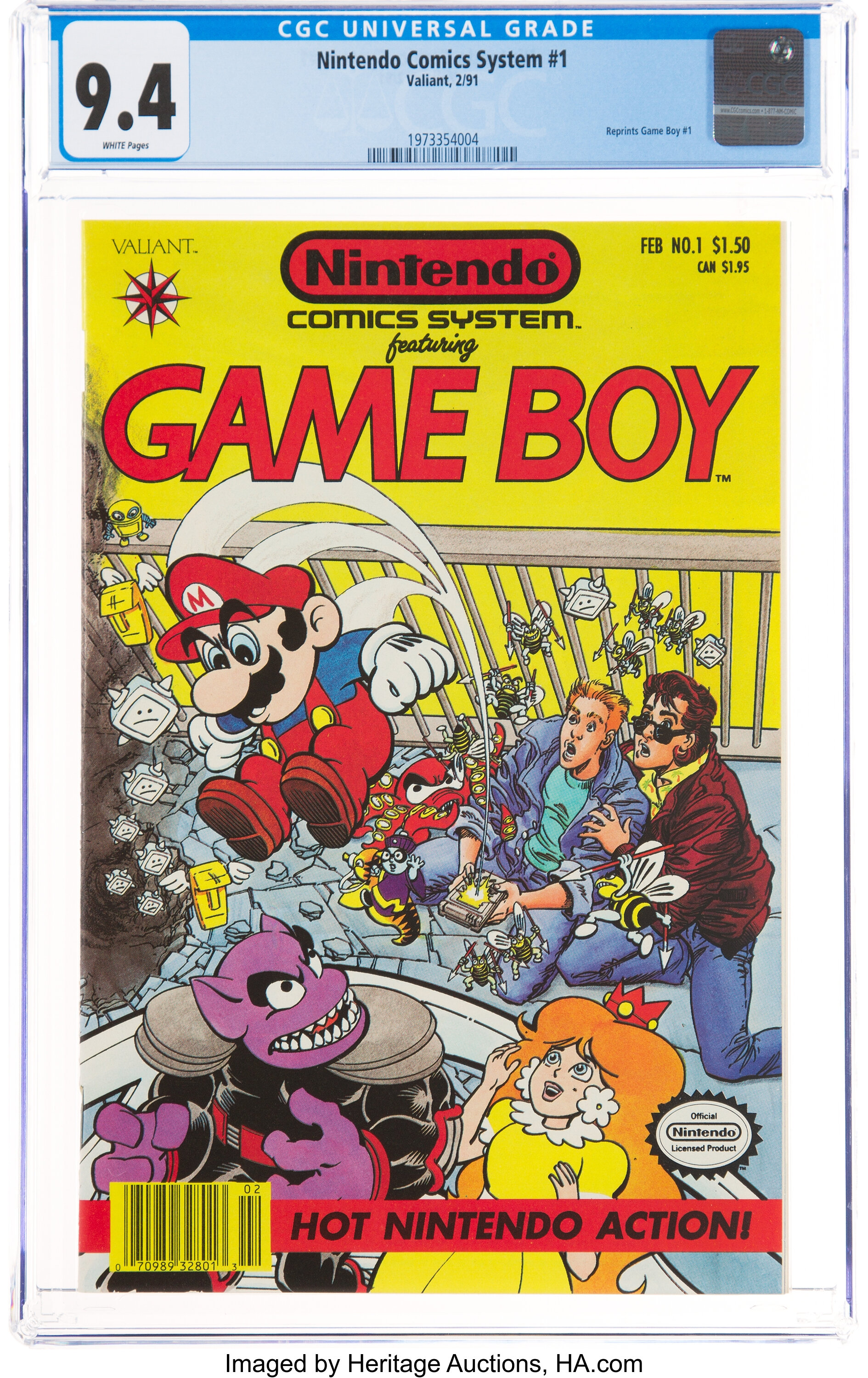Нинтендо комикс. Boy Mario NES.