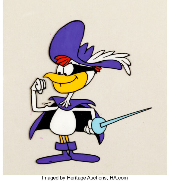 Super Chicken Scene Cel (Jay Ward, c. 1970s). ... Animation Art | Lot  #13938 | Heritage Auctions