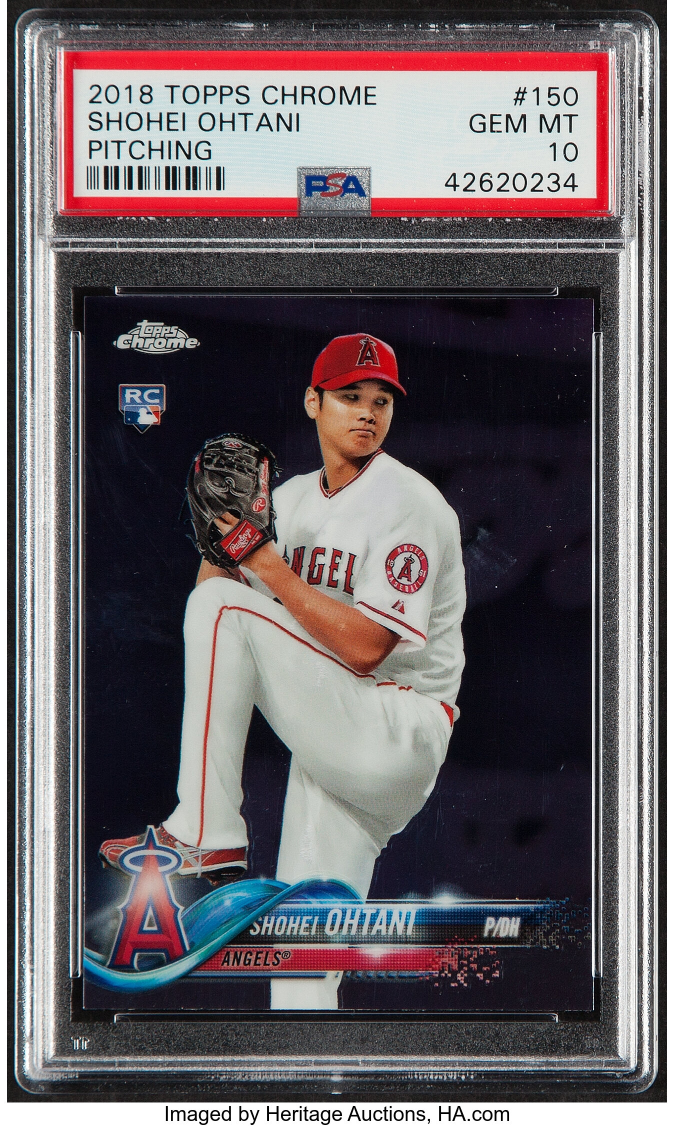 Sold at Auction: PSA 9 (Mint) 2018 Topps NOW Shohei Ohtani RC