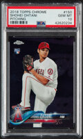 Sold at Auction: PSA 9 (Mint) 2018 Topps NOW Shohei Ohtani RC