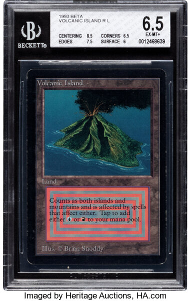 Magic: The Gathering Volcanic Island Beta Edition (Wizards of the