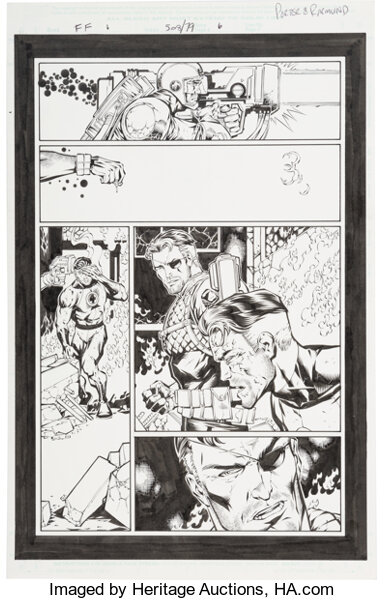 Original Comic Art:Story Page, Howard Porter and Norm Rapmund Fantastic Four #508(79) Stor...