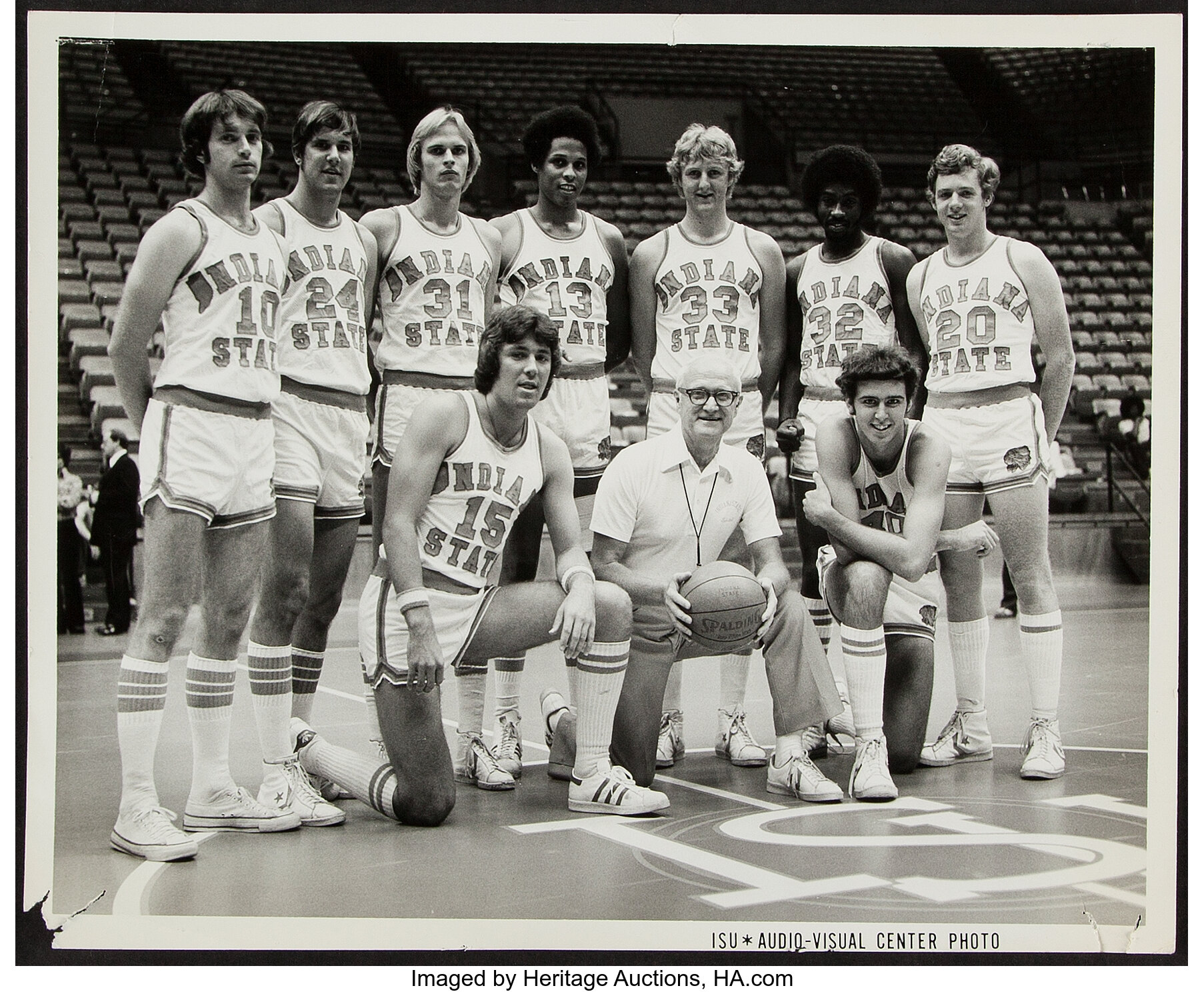 Larry Bird 1977 1978 Game Worn Indiana State Jersey