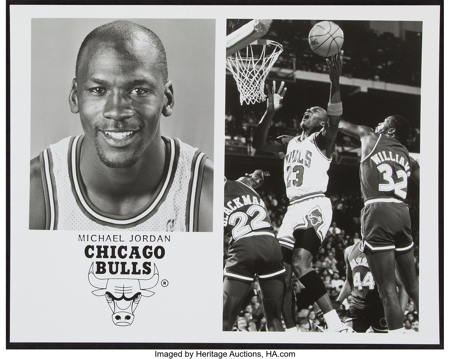 Michael Jordan Photograph. ... Basketball | #42261 | Heritage Auctions