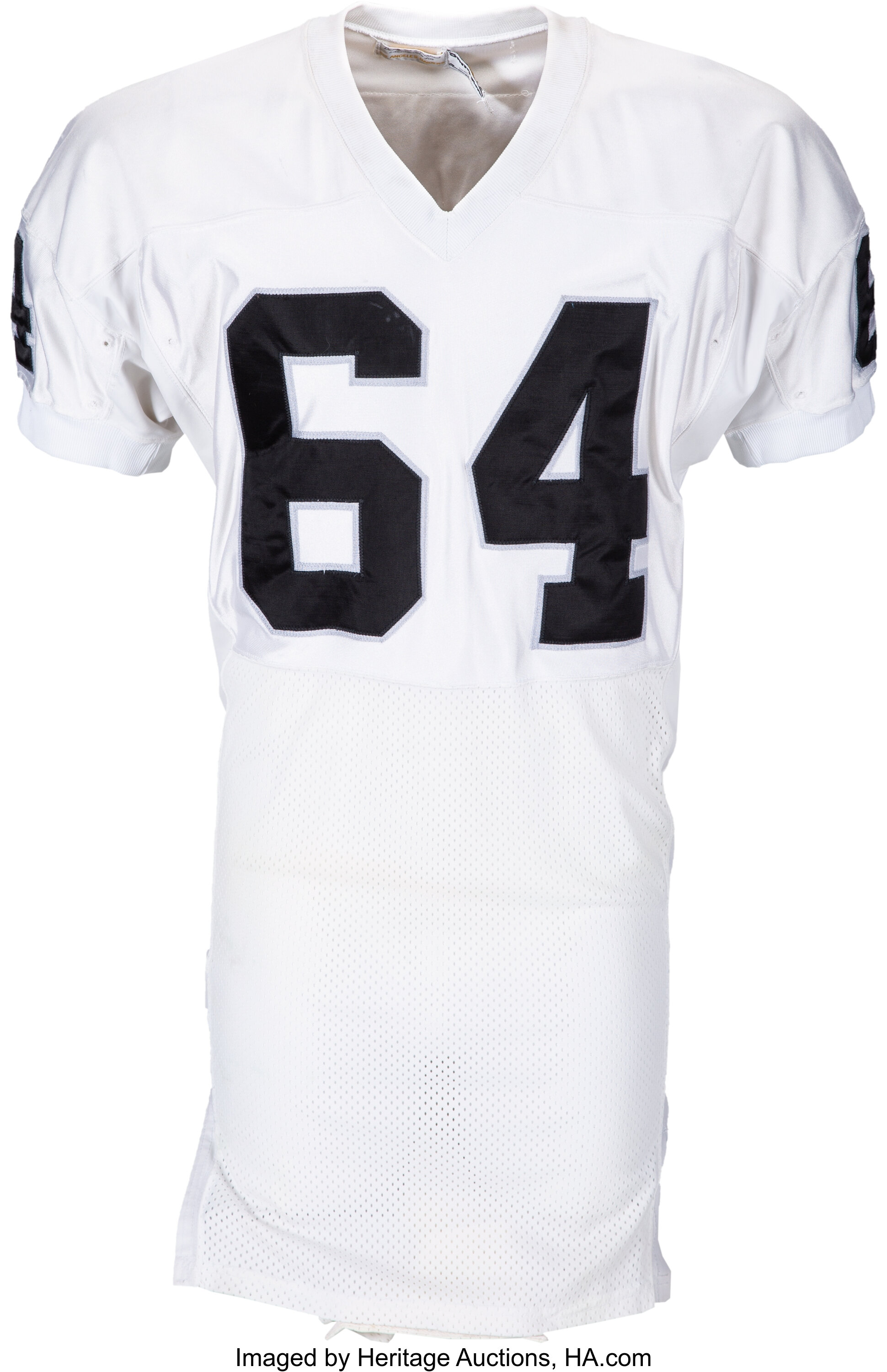 1988 Ron Brown Game Worn Los Angeles Raiders Jersey. Football