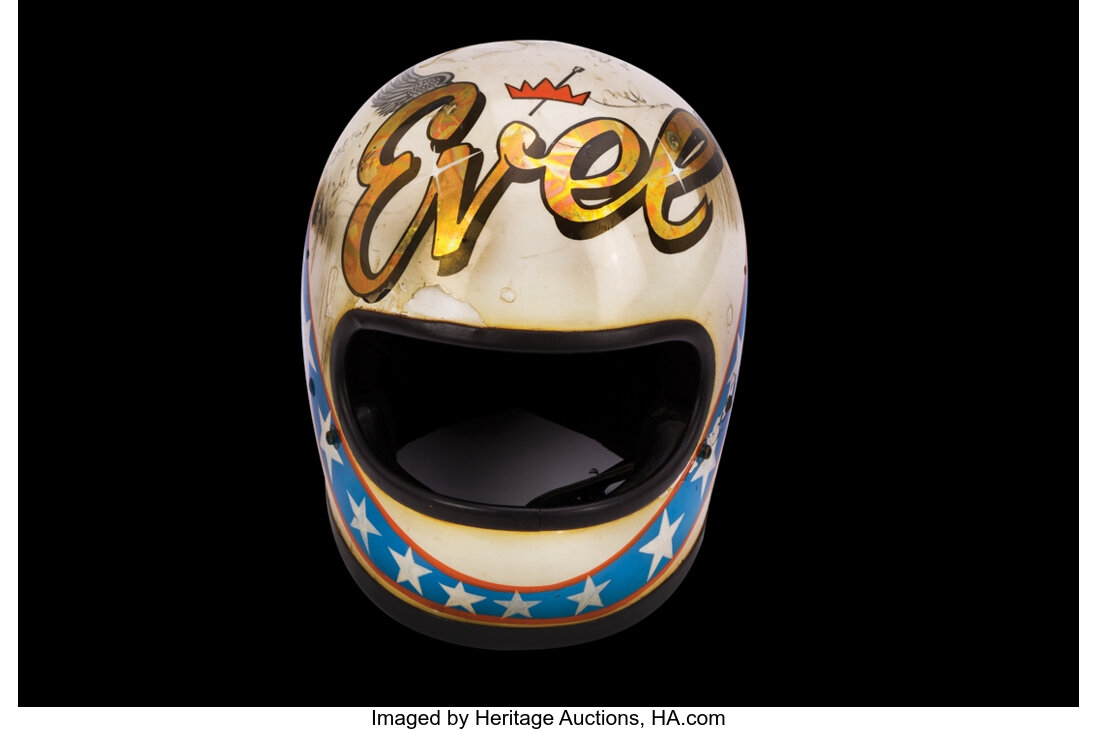 Evel knievel sale motorcycle helmet