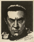 Bela Lugosi signed Dracula photographic portrait. ... Movie/TV | Lot ...