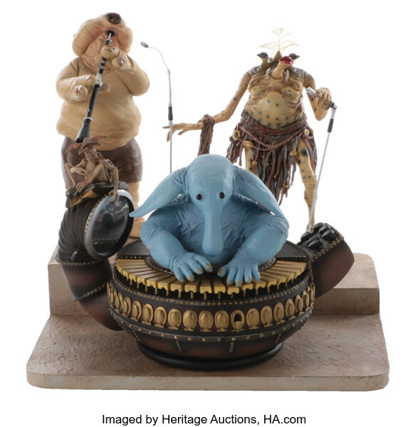 Jabba's Palace Band statue by Gentle Giant Studios. Movie/TV 