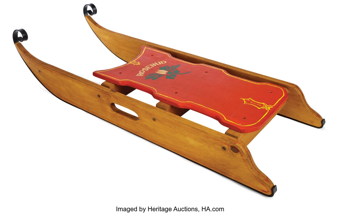 Citizen Kane 'Rosebud' limited-edition authentic sled re-creation | Lot  #1591 | Heritage Auctions