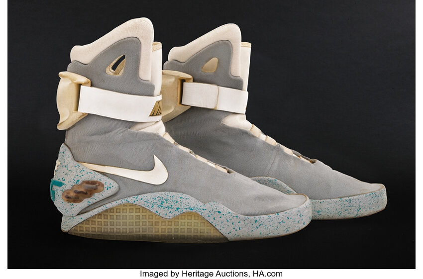 back to the future shoes in movie