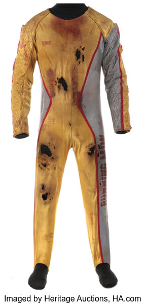 Arnold Schwarzenegger "Ben Richards" competition jumpsuit from The | #2118 Auctions