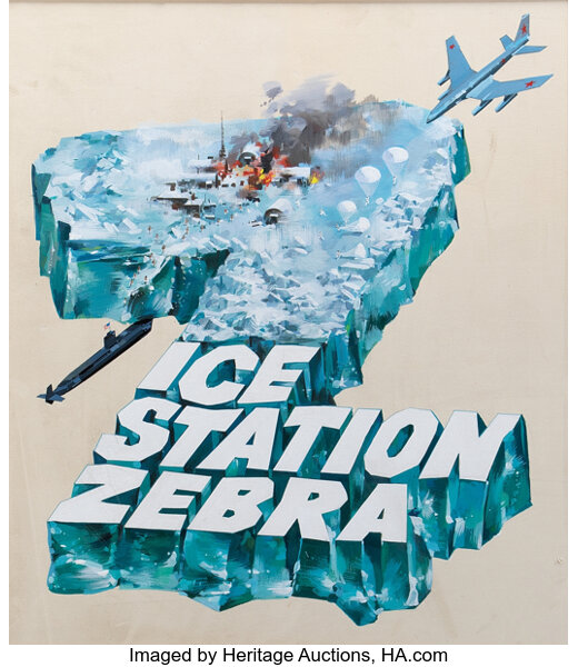 ice station zebra movie poster