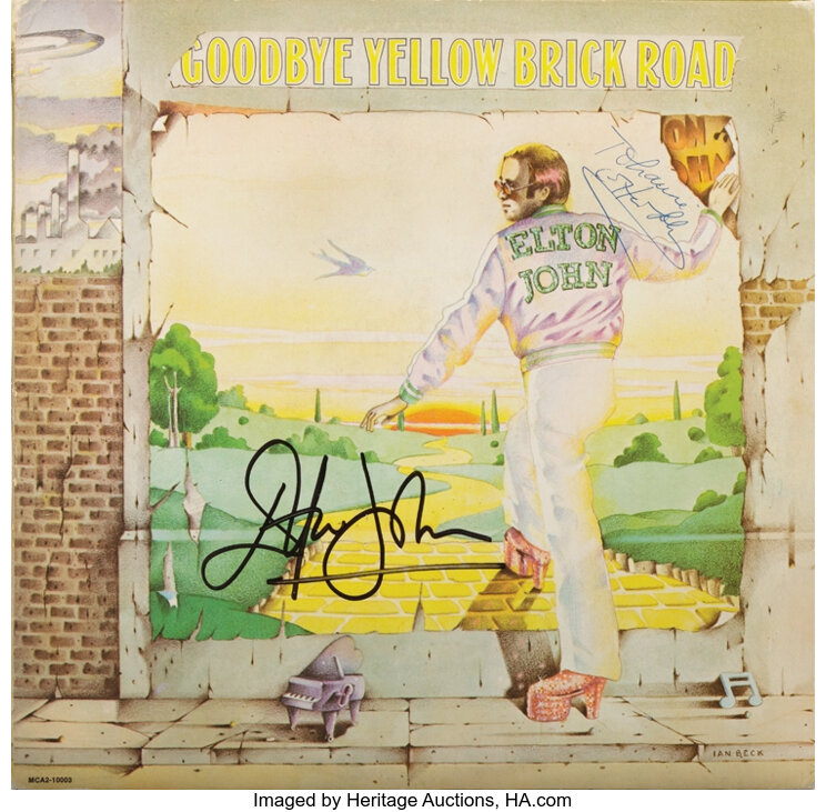 Elton John Goodbye Yellow Brick Road Album Cover Style 2 Shirt - Tagotee