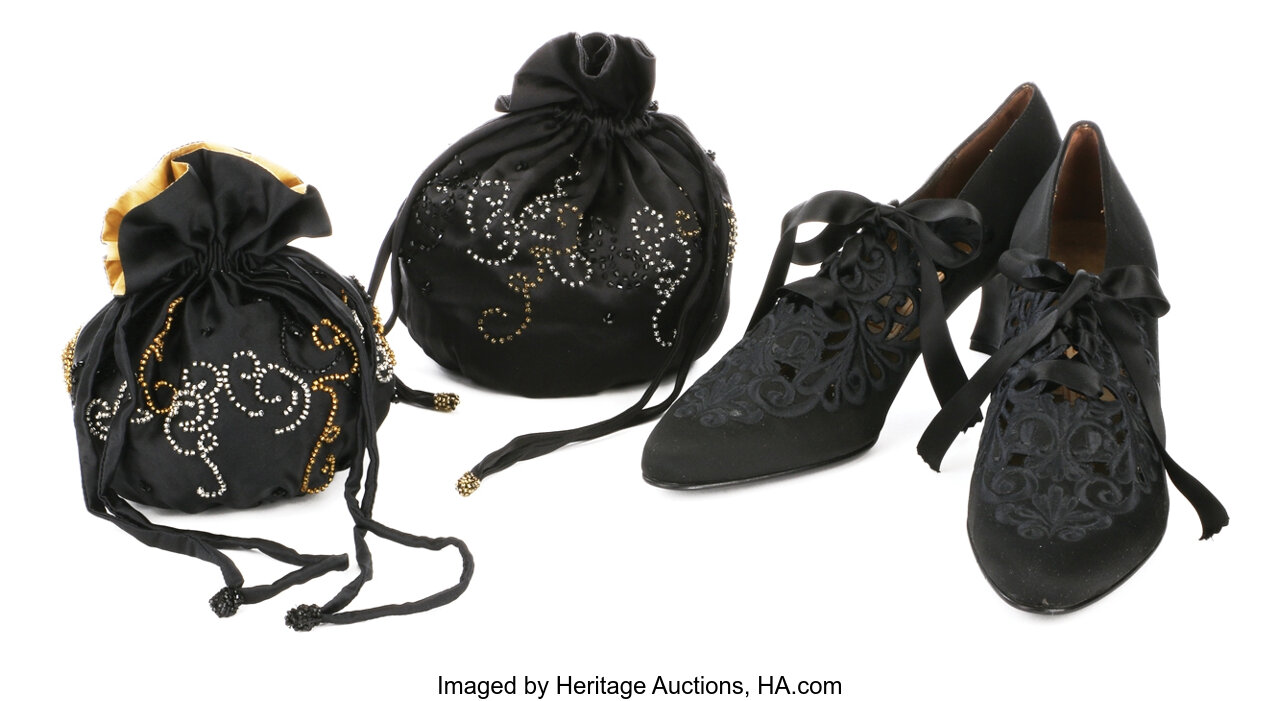 Rose Dewitt Bukater jump dress shoes and purse from Titanic