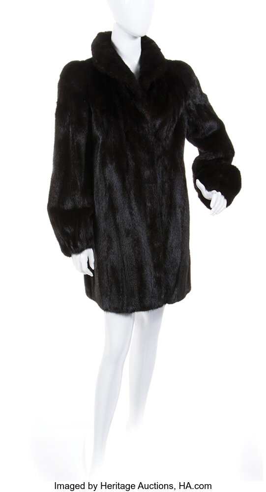 Liza Minnelli personal ranch mink ¾-length coat.... Movie/TV | Lot ...