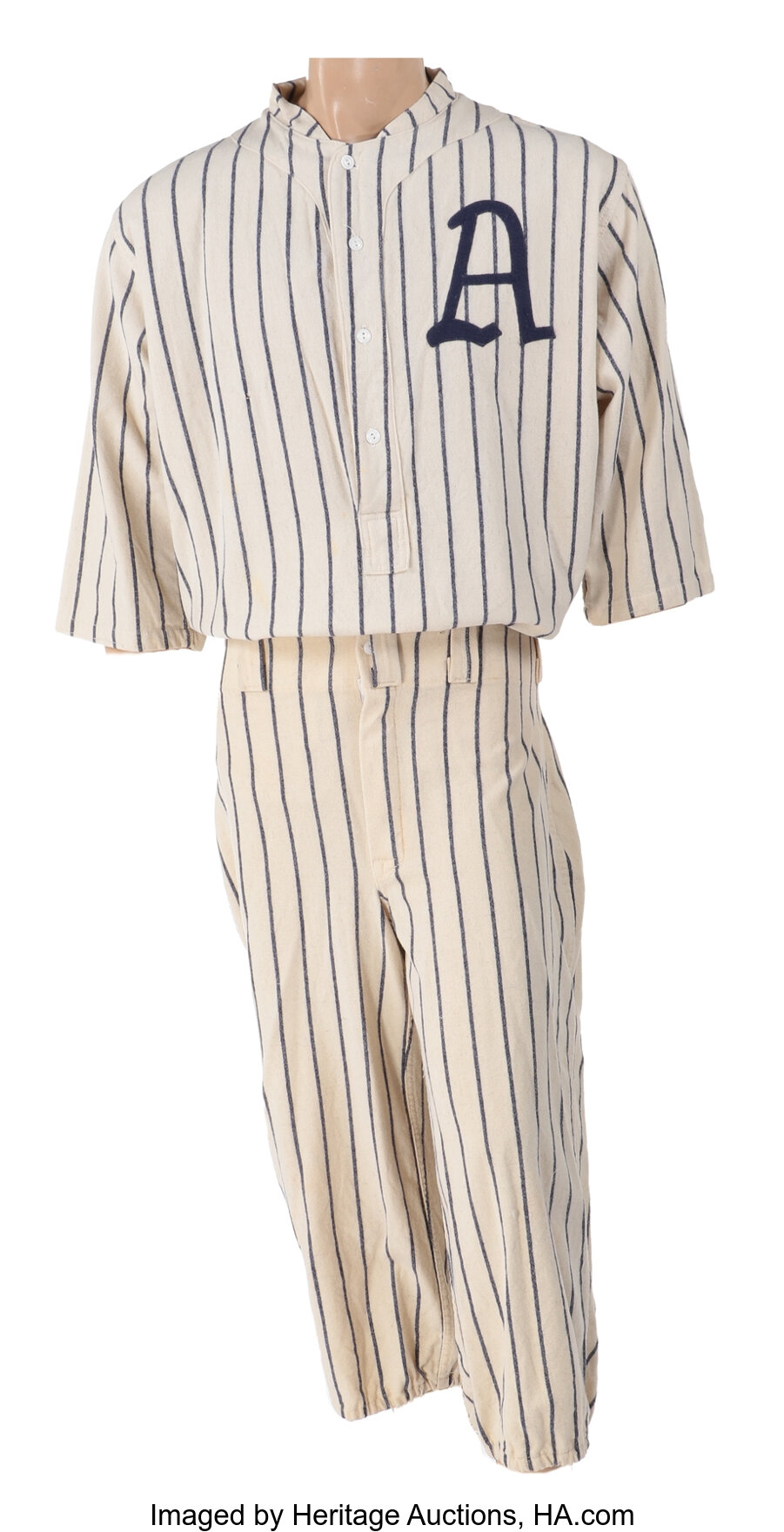 Tommy Lee Jones Ty Cobb Philadelphia Athletics uniform from