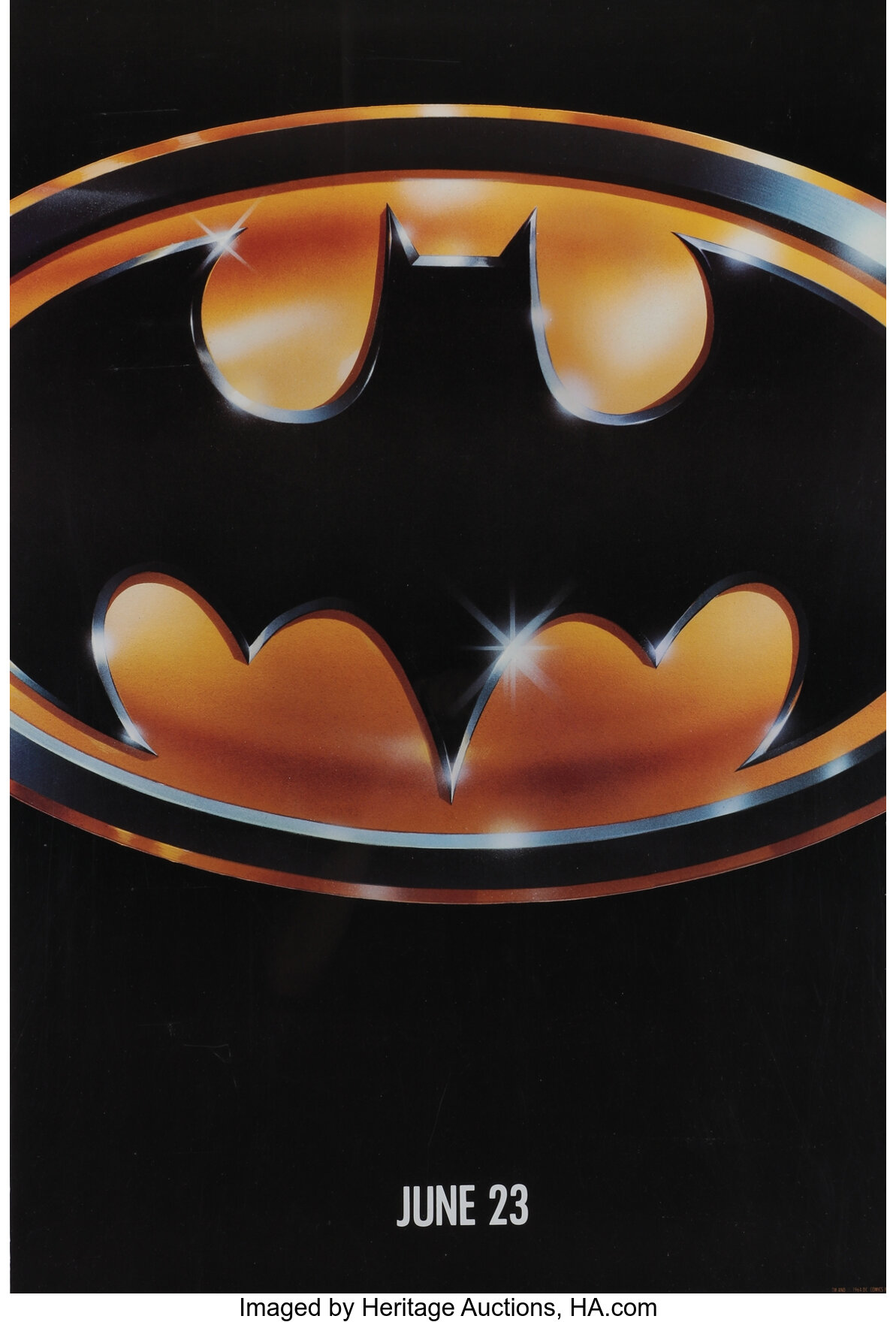 Batman franchise (25+) original theatrical posters for the Tim | Lot #2767  | Heritage Auctions