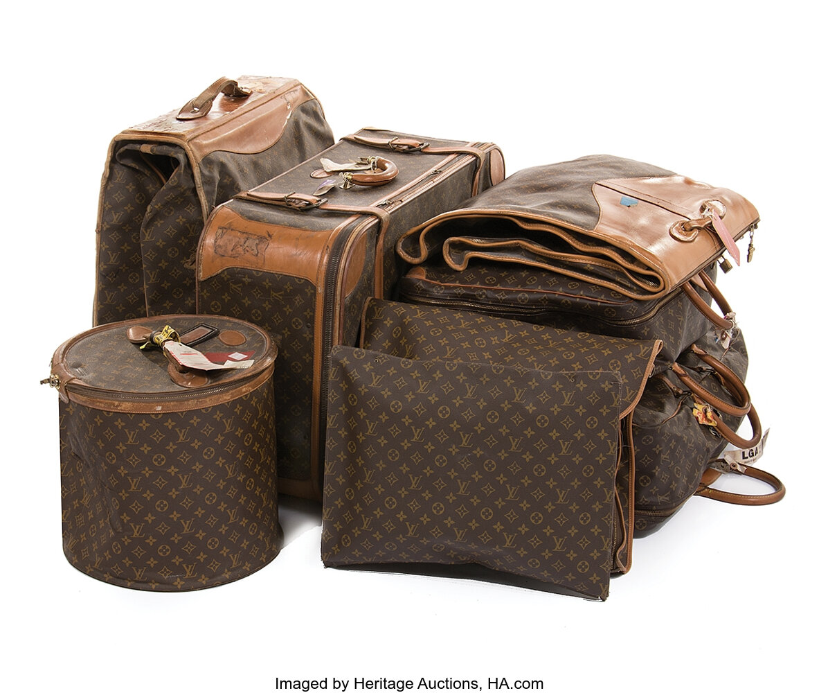 Lot - GROUP OF THREE LOUIS VUITTON SOFT CASE SUITCASES