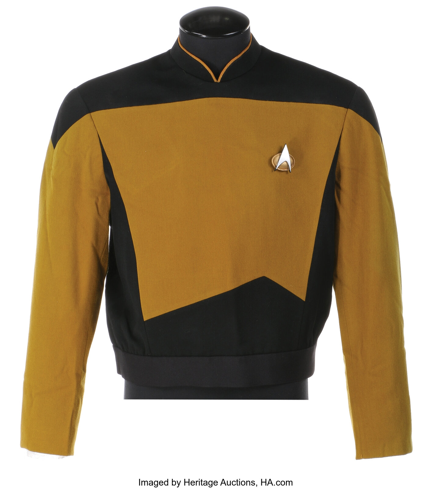 Levar Burton Geordi Laforge Tunic From Star Trek The Next Lot 2280 Heritage Auctions