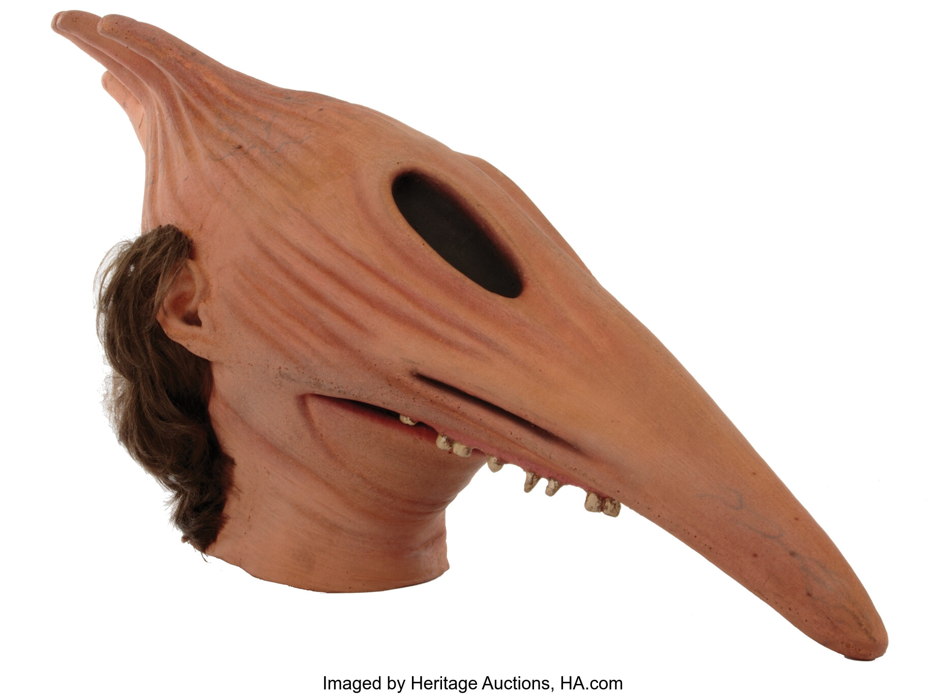 Alec Baldwin Adam scary face display mask from Beetlejuice., Lot  #2171