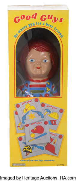 Child s Play Good Guy doll in the box prop. Movie TV Lot 2440 Heritage Auctions