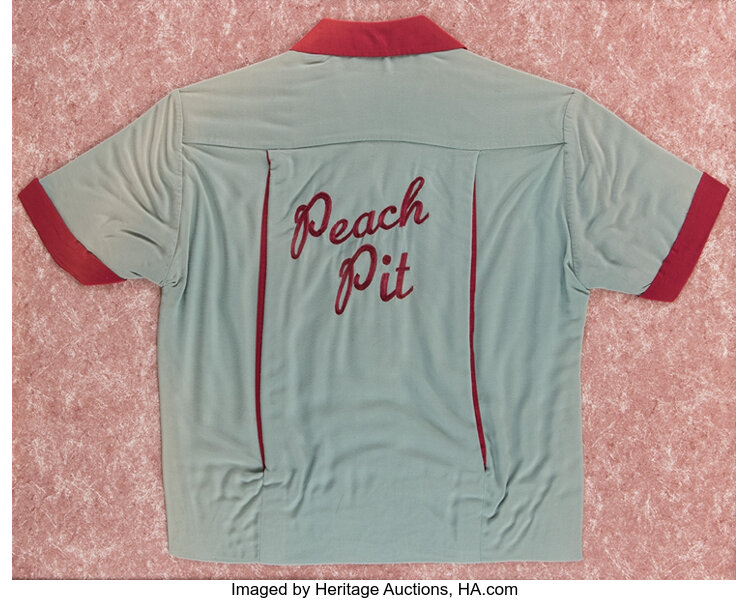 The Peach Pit Diner Waiter Uniform Shirt From Beverly Hills Lot 1365 Heritage Auctions