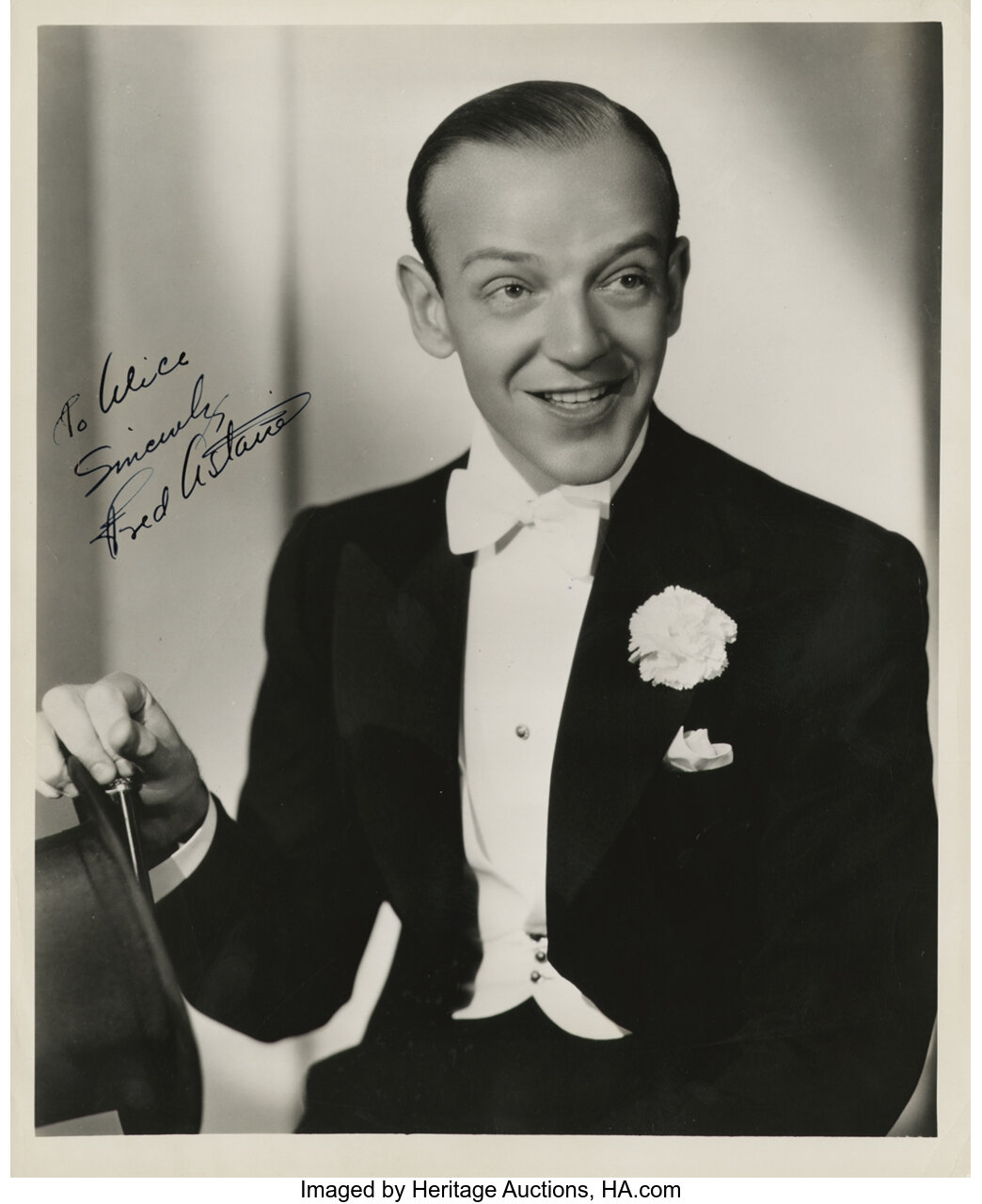 Fred Astaire and Ginger Rogers (2) signed photographs.... Movie/TV ...