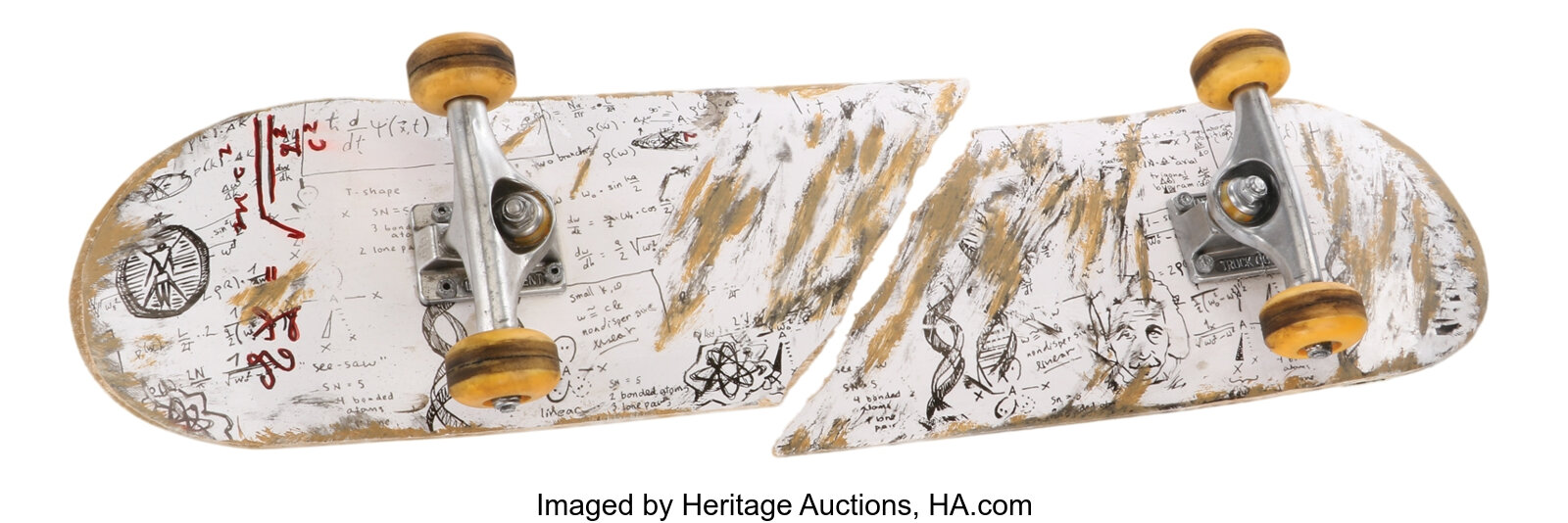 Standard Siden trug Andrew Garfield "Peter Parker/Spider-Man" broken skateboard from The | Lot  #2773 | Heritage Auctions