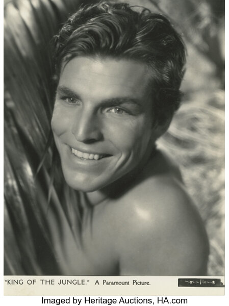 8b20-6996 Buster Crabbe showing off beefcake physique 8b20-6996 8b20-6996