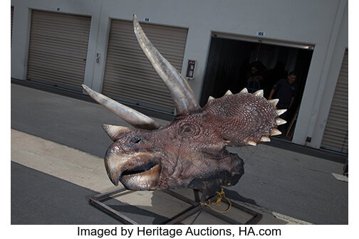 jurrasic park triceratops skull