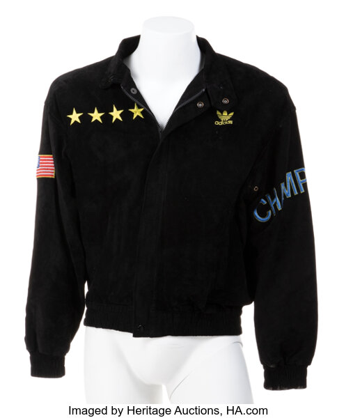 Sylvester "Balboa" Adidas jacket from Rocky V.... Movie/TV | Lot #2217 | Heritage Auctions