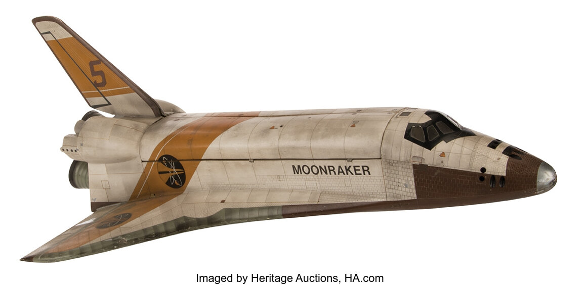 moonraker space shuttle model