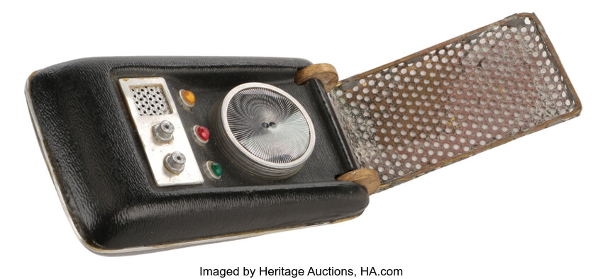 Starfleet Communicator attributed to Star Trek: The Original, Lot #1001