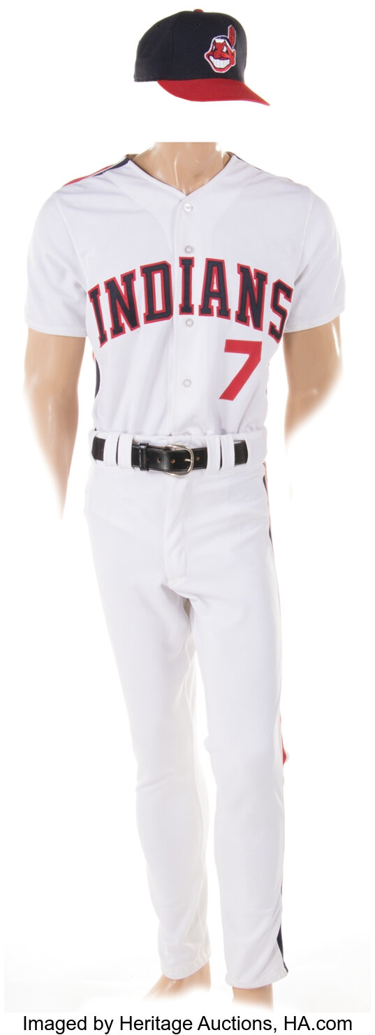 Tom Berenger Jake Taylor signature baseball uniform from Major