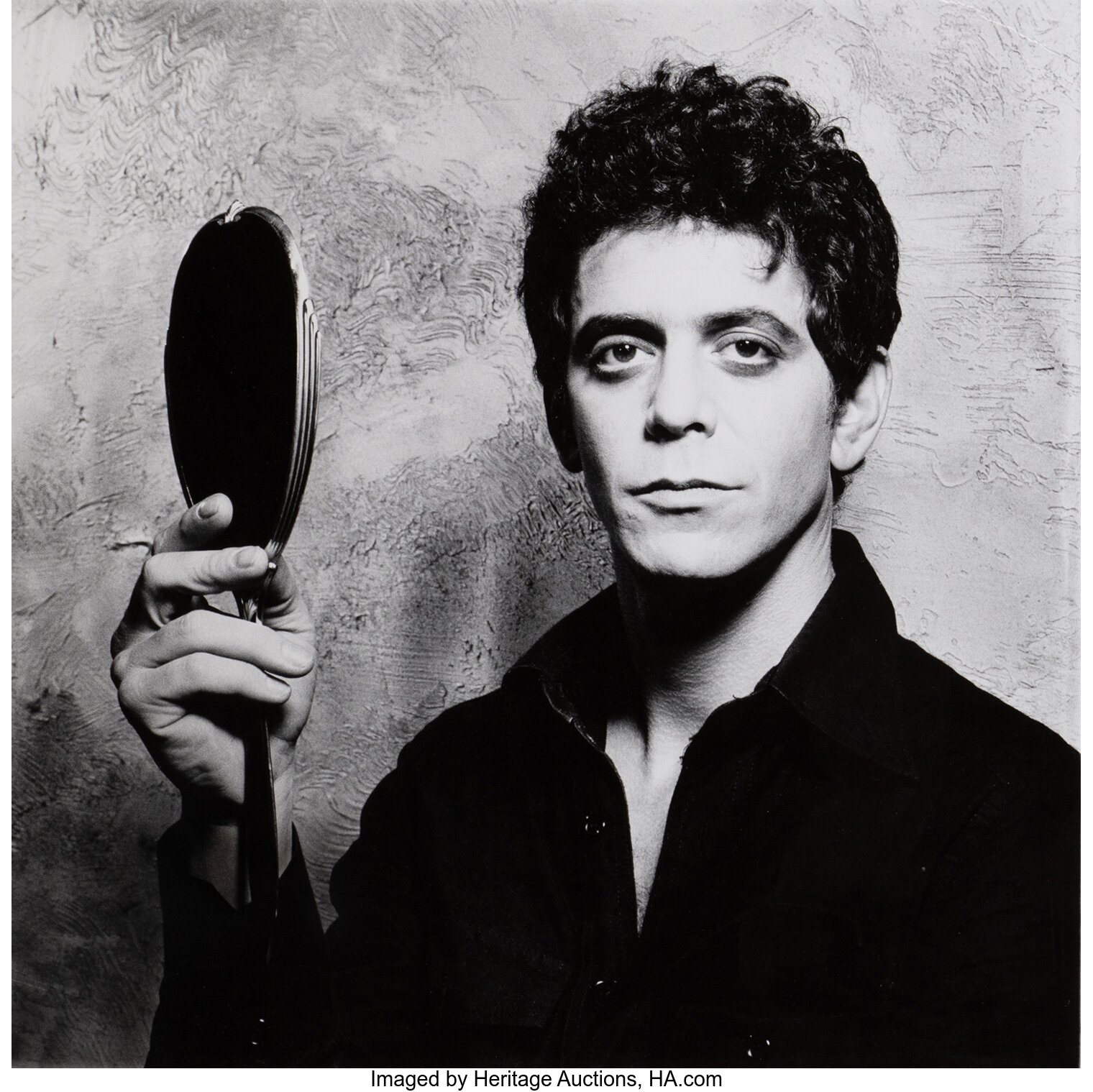 Lou Reed exceptional oversize portrait photograph by Gary Gross for ...