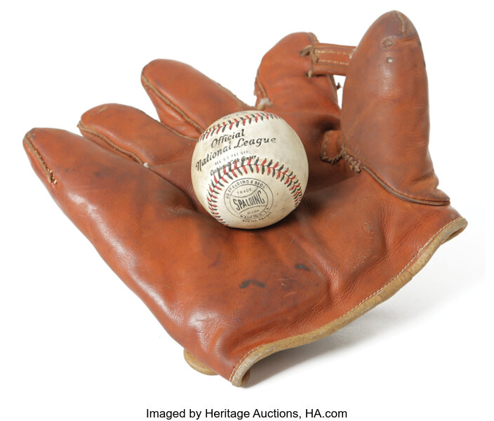 100 year old baseball glove online