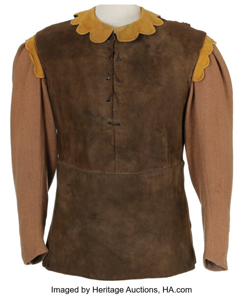 Moe Howard Suede Tunic From Snow White And The Three Stooges Lot 1910 Heritage Auctions