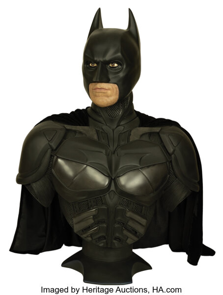 The Dark Knight Trilogy Batman Life-Size Bust