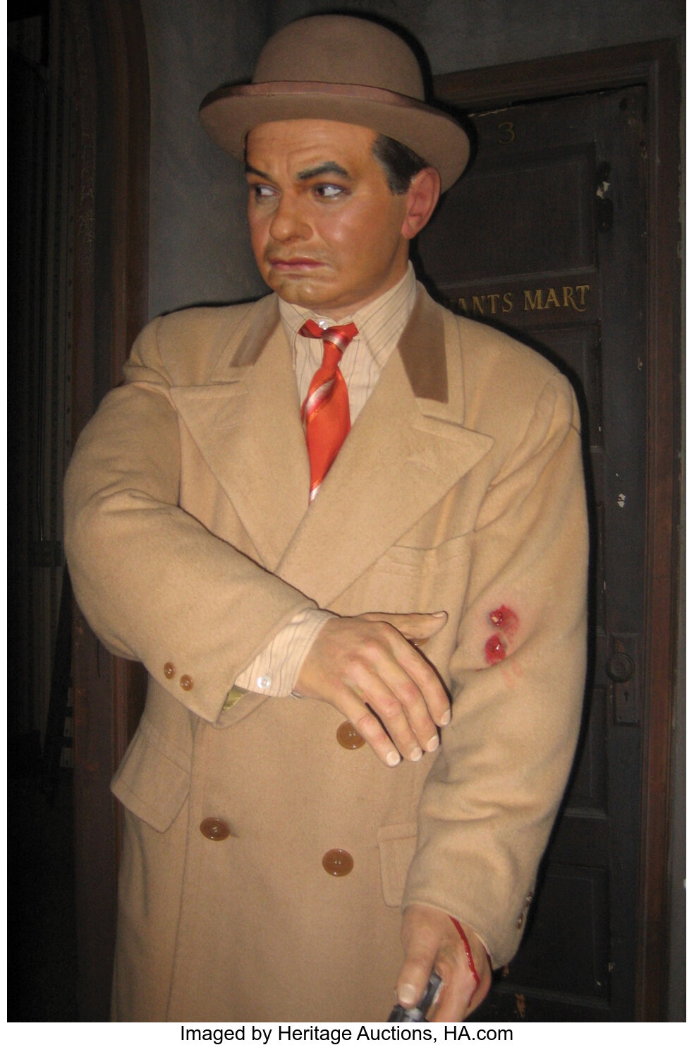 Edward G Robinson Rico Movieland Wax Museum Figure From Little Lot 19 Heritage Auctions