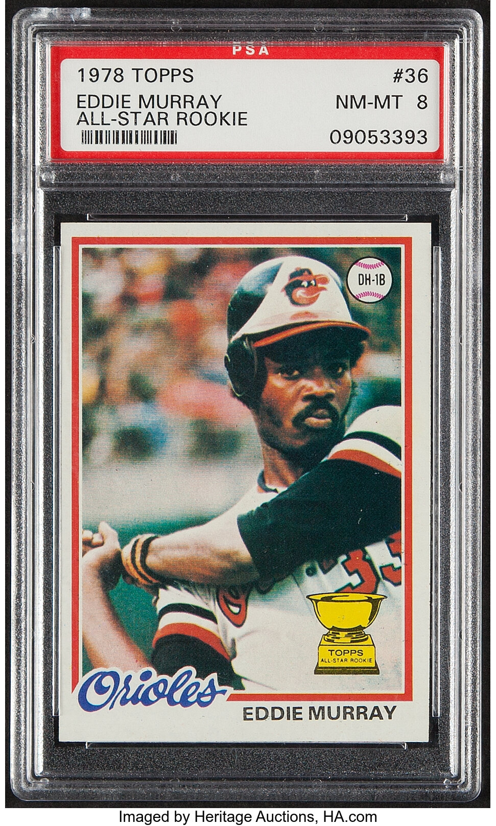 1978 Topps Eddie Murray (All-Star Rookie) #36 PSA NM-MT 8