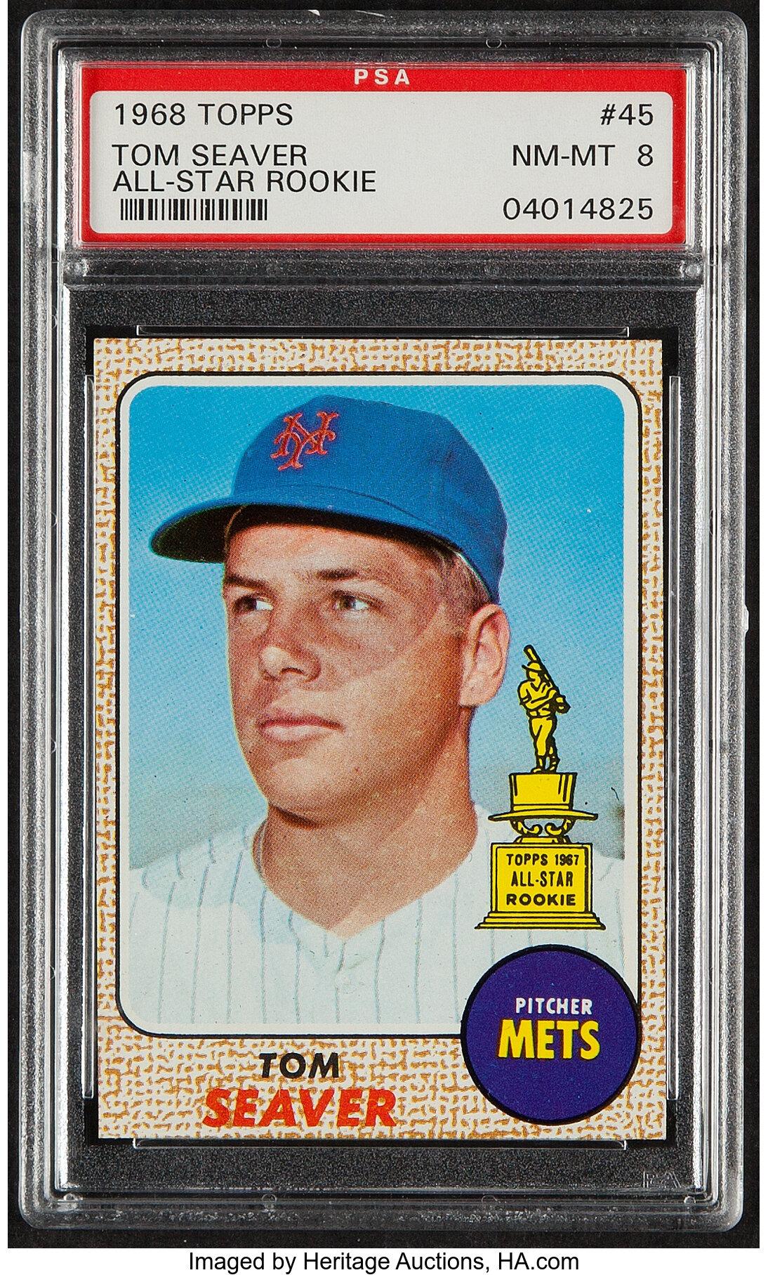 1968 Topps #45 Tom Seaver