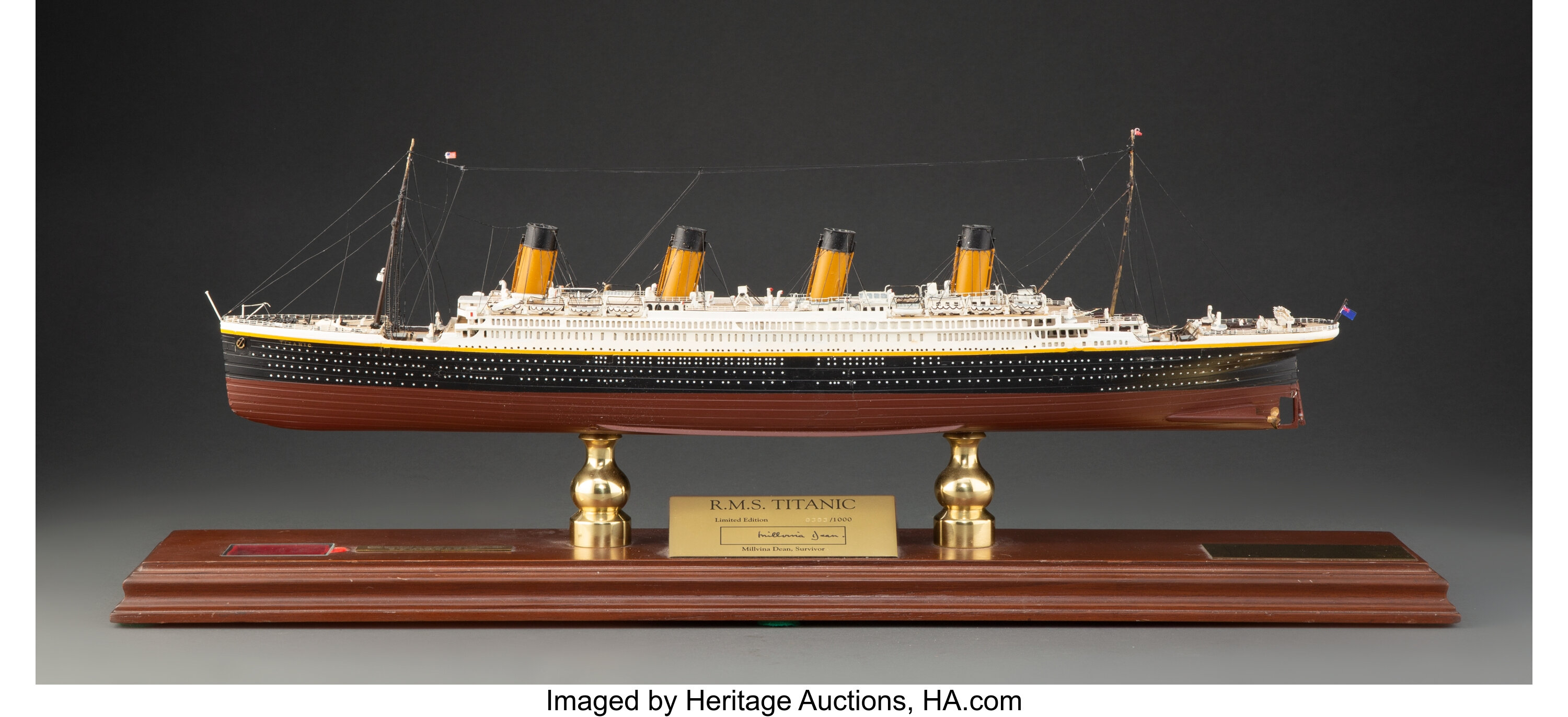 R.M.S. TITANIC Photo: Millvina Dean's 100-Year-Old Titanic